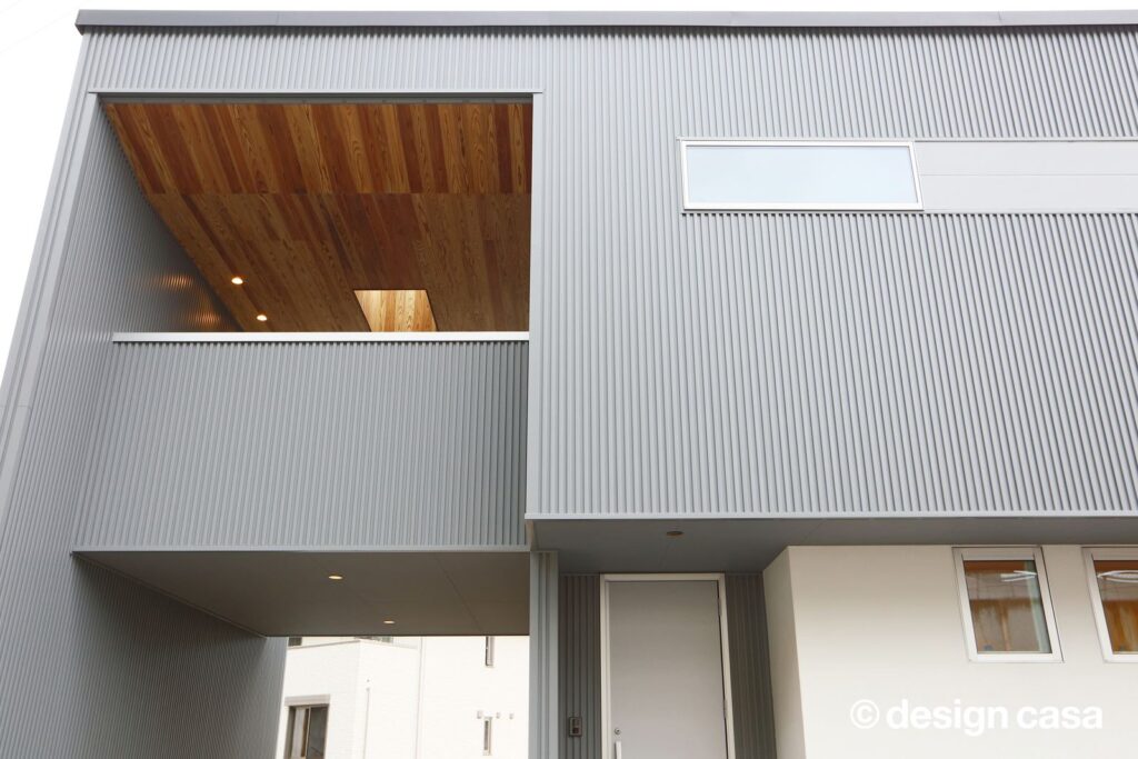 変形地の家|滋賀県の注文住宅 施工例(2階建て)