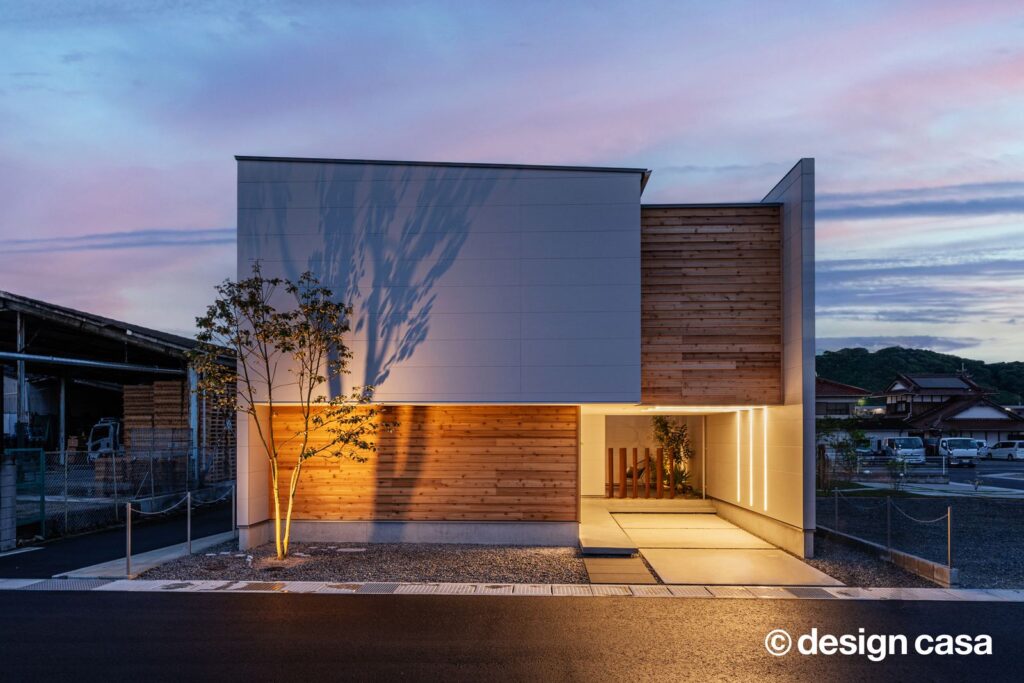ジャパンディライクなガレージハウス|広島県の注文住宅 施工例(2階建て)