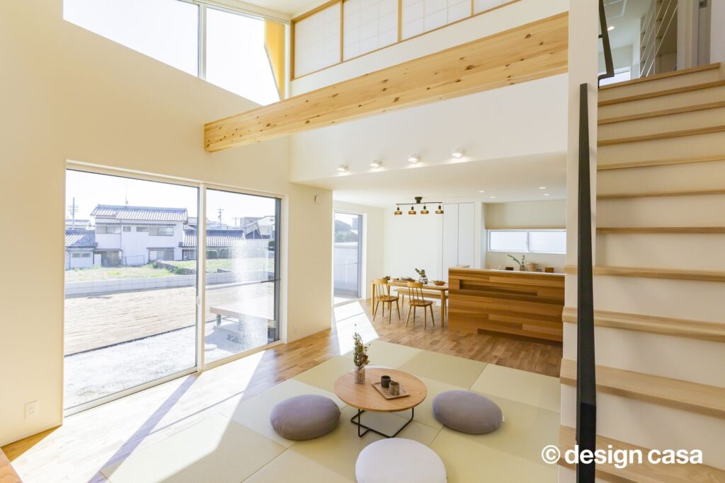 子供たちが遊びまわれる家|静岡県の注文住宅 施工例(2階建て)