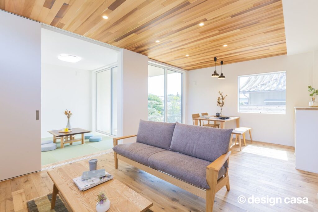 見守る中庭の家|静岡県の注文住宅 施工例(2階建て)