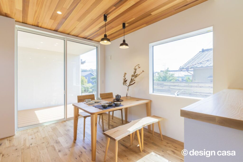 見守る中庭の家|静岡県の注文住宅 施工例(2階建て)