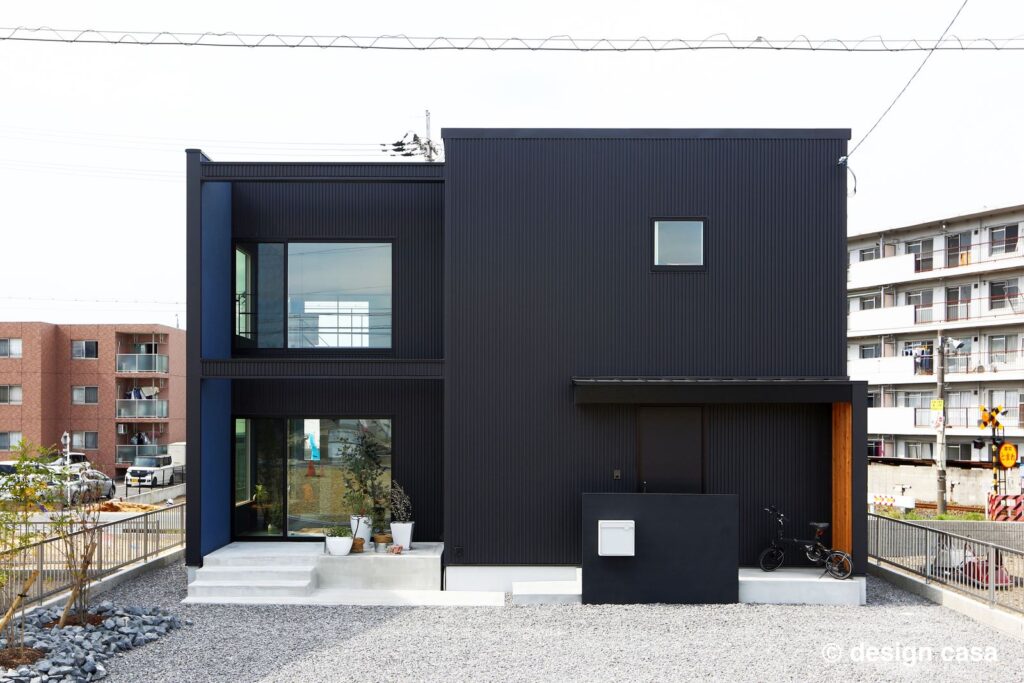 南をかんがえる家|滋賀県の注文住宅 施工例(2階建て)