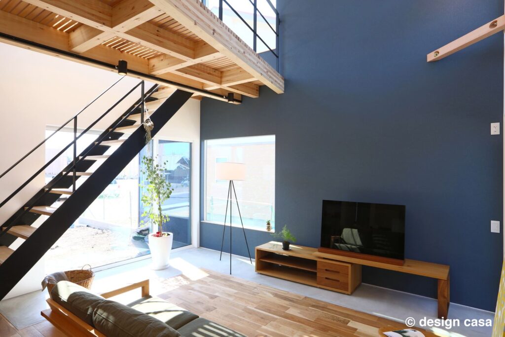 南をかんがえる家|滋賀県の注文住宅 施工例(2階建て)