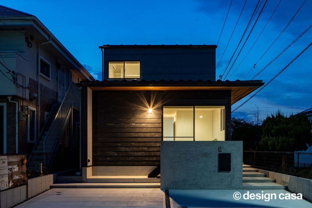 軒-NOKI-のある家|東京都の注文住宅 施工例(2階建て)