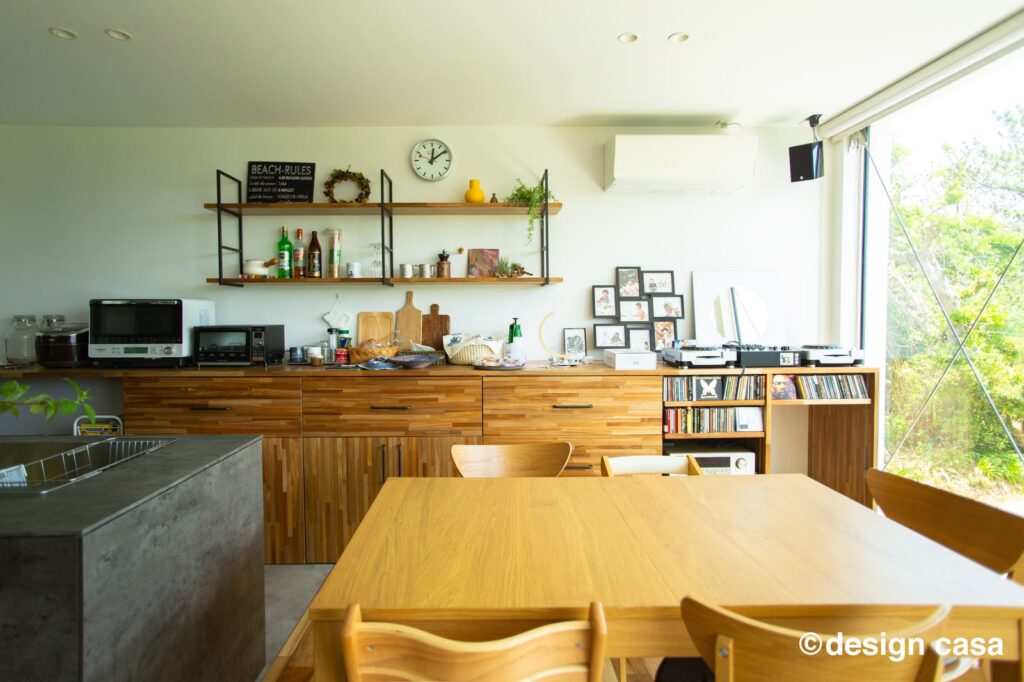 海が暮らしに寄り添う家｜福岡県の注文住宅 施工例（2階建て）