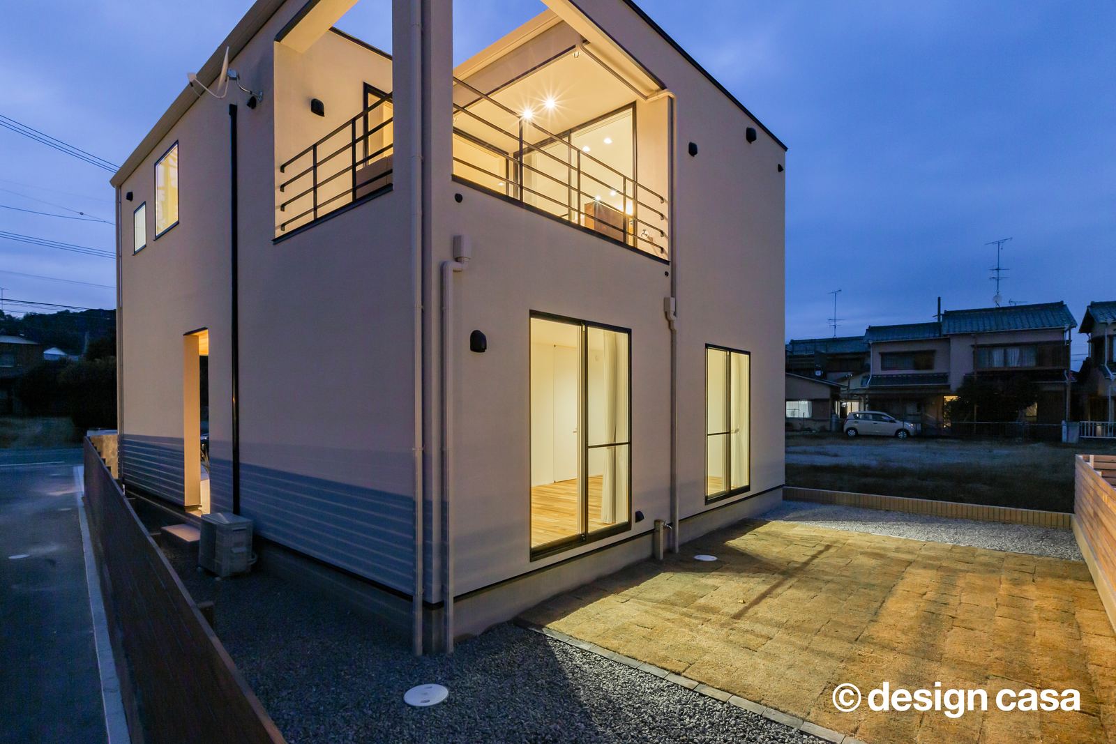 開放的な2階リビングのお家 ─ 空へ開くルーフテラス｜静岡県の注文住宅 施工例